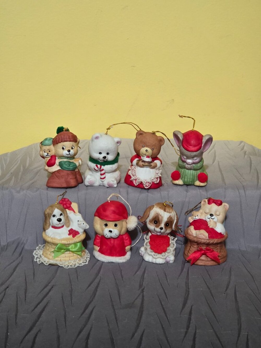 Vintage Jasco Caring Critters and Lil Chimmers Bells